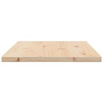 vidaXL Dessus de table 80x50x2 5 cm rectangulaire bois de pin massif