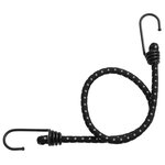 vidaXL Cordes élastiques avec bandes réfléchissantes et crochets 25Pièces