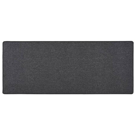 vidaXL Tapis de couloir Anthracite 80x200 cm