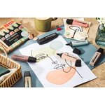 Surligneur BOSS ORIGINAL NatureCOLORS - orange rouille x 10 STABILO