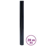 vidaXL Films pour fenêtre 4 Pièces dépoli motif de bambou PVC