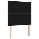 vidaXL Tête de lit design blocs de diamant gris foncé 90 cm velours