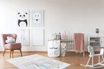Tapis pour chambre Enfant 120 x 160 cm - Rose