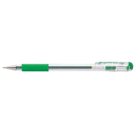 stylo roller à encre gel Hybrid Gel Grip K116  vert PENTEL