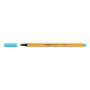 Stylo-Feutre POINT 88 Pointe Fine 0,4 mm bleu azur STABILO