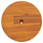 vidaXL Tabouret Marron 38x38x45 cm Bois d'acacia solide