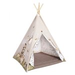 Tipi enfant Ours avec coussins