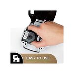 DYMO LabelManager cassette ruban D1 durable haute résistance Blanc/Rouge 12mm x 3m