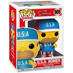 Figurine Funko Pop! Animation : Simpsons - USA Homer