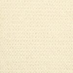 vidaXL Voile d'ombrage 160 g/m² Crème 2 5x5 m PEHD