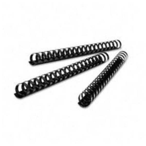 Lot de 50 CombBind Peignes de reliure 38 mm Noir GBC