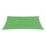 vidaXL Voile d'ombrage 160 g/m² Vert clair 3x5 m PEHD