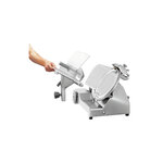 Trancheuse professionnelle charcuterie pro 300-g - 1-30 mm - bartscher -  - aluminium 547x615x545mm