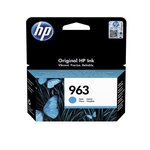Hp cartouche jet d'encre 963 - cyan - jet d'encre