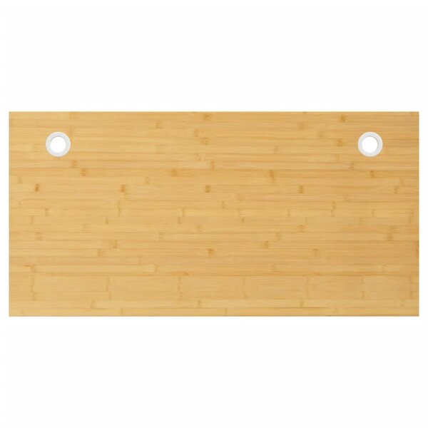 vidaXL Dessus de bureau 80x40x2 5 cm bambou