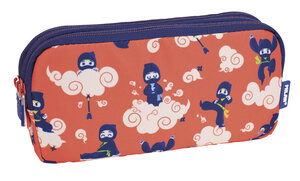 Trousse 3 fermetures éclair série spéciale Ninjutsu Rouge