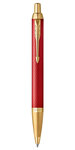 PARKER IM PREMIUM Stylo bille  Rouge  recharge bleue pointe moyenne  Coffret cadeau