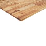 vidaXL Dessus de table carré 90x90x2 cm bois massif d'acacia