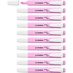 Surligneur swing cool Pastel Mauve Givré x 10 STABILO