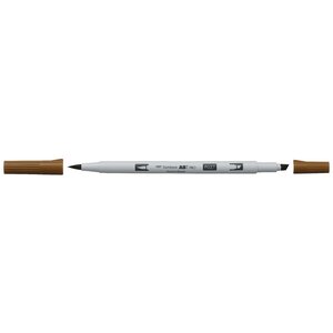 Marqueur base alcool double pointe abt pro 027 ocre sombre tombow