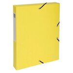 Boite De Classement Exabox Dos 60mm Carte Lustrée Aquarel - A4 - Couleurs Assorties - X 8 - Exacompta