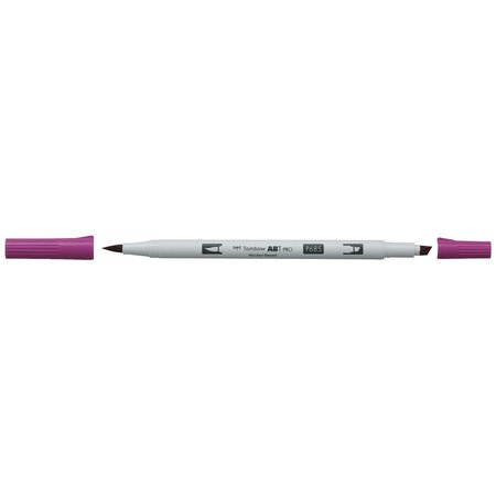 Marqueur Base Alcool Double Pointe ABT PRO 685 magenta foncé x 6 TOMBOW