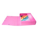 Boite De Classement Dos 80mm Iderama - A4 - Couleurs Assorties - X 6 - Exacompta