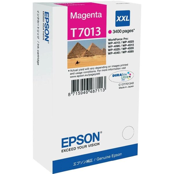 Cartouche d'encre epson t7013 xxl (magenta)
