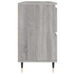 vidaXL Armoire salle de bain sonoma gris 80x33x60 cm bois d'ingénierie