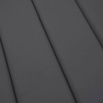 vidaXL Coussin de chaise longue anthracite 186x58x4 cm tissu oxford