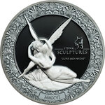 Pièce de monnaie en Argent 10 Dollars g 62.2 (2 oz) Millésime 2016 Eternal Sculptures CUPID AND PSYCHE