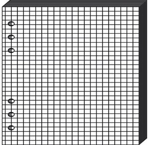 Recharge Accessoires Organiseur BLOC-NOTES Timer 21 Blanc 15 x 21 cm QUOVADIS