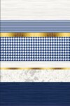 Tapis de salon LAYER 160 x 230 cm - Bleu