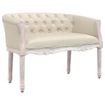 vidaXL Banc 98x56x69 cm lin