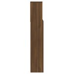 vidaXL Armoire de tête de lit Chêne marron 140x19x103 5 cm