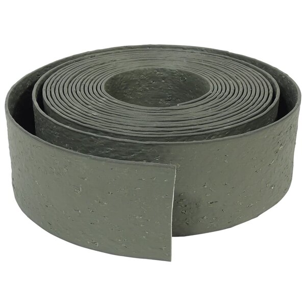 Nature Bordure de jardin texturée 0 12x12 m 5 mm gris