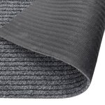 vidaXL Tapis 100x500 cm Gris
