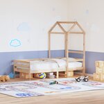 vidaXL Toit de lit pour enfants 118x70x176 5 cm bois de pin massif
