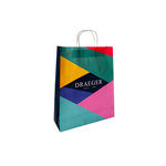 Sac Cadeau Motifs Festifs Draeger - Format Moyen - Draeger paris