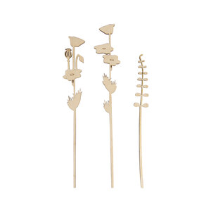 Pique bois Papaveretherbe FSC Mix Credit - Nature