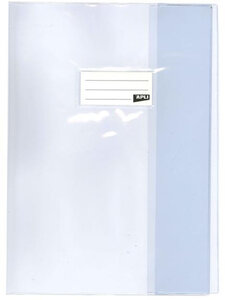 Protège-Cahier PVC 19/100 24x32 cm Incolore Lot de 10