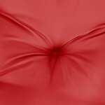 vidaXL Coussins de chaise lot de 4 rouge 40x40x7 cm tissu oxford