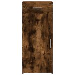 vidaXL Buffet chêne fumé 40x42 5x93 cm bois d'ingénierie