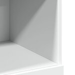 vidaXL Buffet haut blanc 80x42 5x124 cm bois d'ingénierie