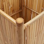 vidaXL Jardinière 40x40x80 cm bambou