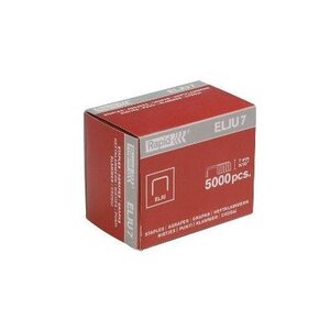 Paquet de 5000 agrafes 5 mm en acier galvanisé Elju 5 RAPID