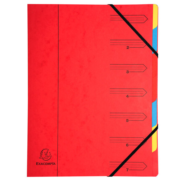 TRIEUR AGRAFE 7 COMP. Ass. EXACOMPTA