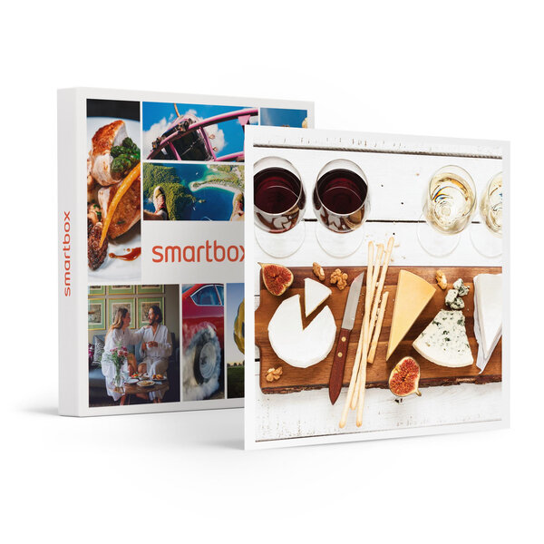 SMARTBOX - Coffret Cadeau Atelier Initiation et Dégustation Vin et Fromage dans un Bar à Vin -  Gastronomie