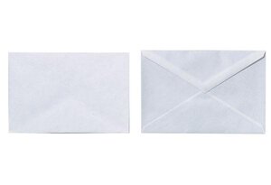 Lot de 25 enveloppes c6, collage humide, sans fenêtre, blanc herlitz