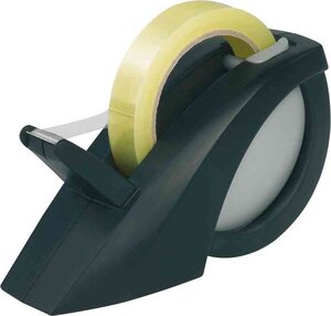 Dévidoir de bureau expert compact pro, noir/gris maped